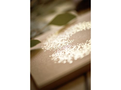 Vendégkönyv, 20,5 x 20,5 cm, 22 lap