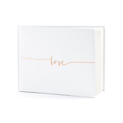 Szerelem vendégkönyv, 24x18,5cm, 22 oldal