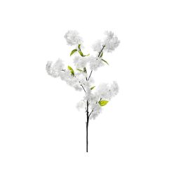 Művirág - Virágzó cseresznye, 97 cm, fehér
