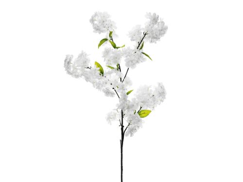 Művirág - Virágzó cseresznye, 97 cm, fehér
