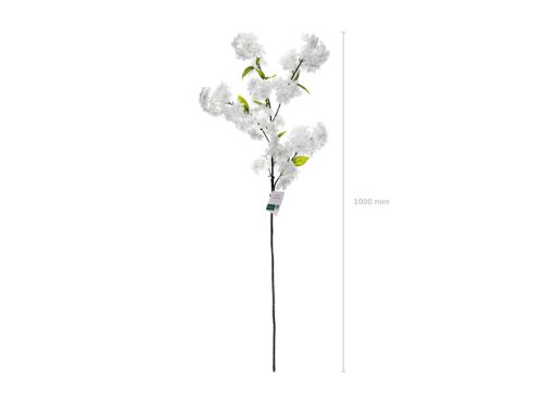 Művirág - Virágzó cseresznye, 97 cm, fehér
