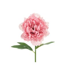 Művirág - Bazsarózsa, 35 cm, rózsaszín