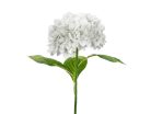 Művirág - Hortenzia Premium, 69 cm, fehér