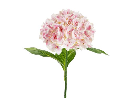 Művirág - Hortenzia Premium, 69 cm, világos rózsaszín