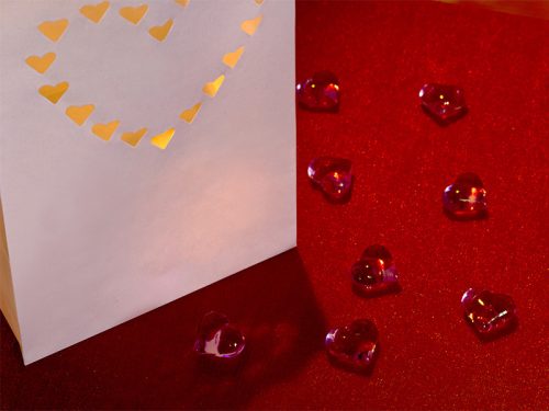 Lámpák, gyertyazsákok, 15 x 9 x 26 cm (1 db / 10 db)