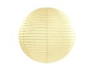 Krém színű papír lampion 25cm