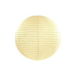 Krém színű papír lampion 35cm
