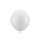 Linking balloons, 28 cm, Metallic Pure White (1 pkt / 20 pc.)