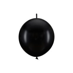 Linking Balloons, 28cm, Pastel Black (1 pkt / 20 pc.)