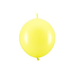 Linking balloons, 28 cm, Pastel Lemon Zest (1 pkt / 20 pc.)