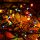 LED-es fényfüzér, 14 m / 200 db színes LED, 8 fényprogram, kül- és beltéri