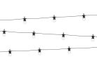 LED Festoon lámpák, fekete, 5m, nem tartalmaz UK csatlakozót