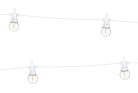 Festoon LED lámpák, fehér, 5m, nem tartalmaz UK csatlakozót