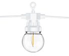 Festoon LED lámpák, fehér, 5m, nem tartalmaz UK csatlakozót