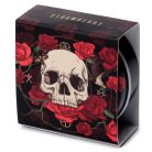 Koponya mintás alloweeni ajakbalzsam epres ízzel