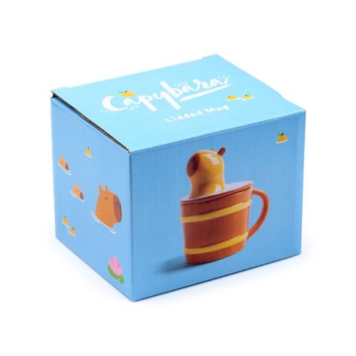 Kerámia Bögre Fedéllel - Kapibara