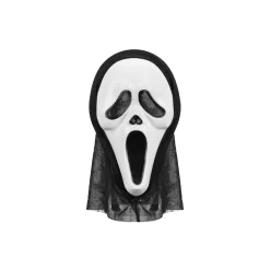 Halloween kapucnis maszk, 18x31cm, mix