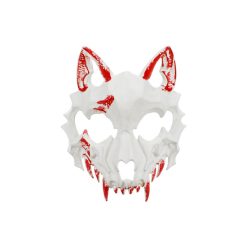 Bloody Wolf maszk, 17x20cm, mix