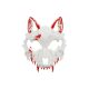 Bloody Wolf maszk, 17x20cm, mix
