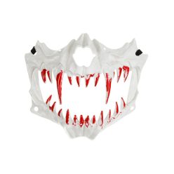 Koponya maszk, 16,5x14cm, mix