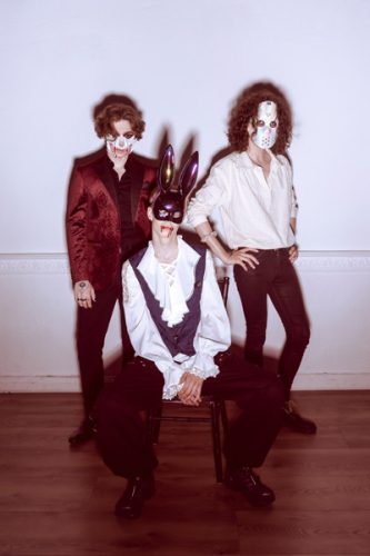 Koponya maszk, 16,5x14cm, mix