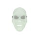 Glow in the dark Koponya maszk, 17x27cm, mix