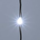 LED-es fényfüzér-köteg, 250 db hidegfehér micro LED, 10 ágú, kül- és beltéri 