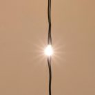 LED-es fényfüzér-köteg, 250 db melegfehér micro LED, 10 ágú, kül- és beltéri