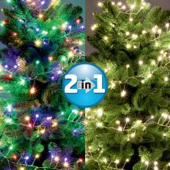   LED-es fényfüzér, 9 m / 600 LED, 11 fényprogram, távirányító, adapter, kül- és beltéri