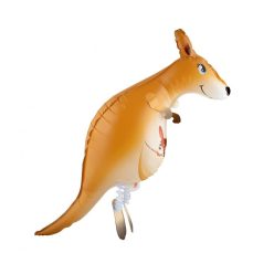 Kangaroo, Kenguru sétáló fólia lufi 82 cm