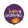 Happy Halloween Purple fólia lufi 48 cm (WP)