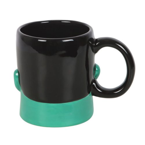 Fankenstein fej mintás halloweeni bögre