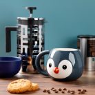 Bögre - Pingvin Fej Formájú - Édes Állatok ADORAMALS