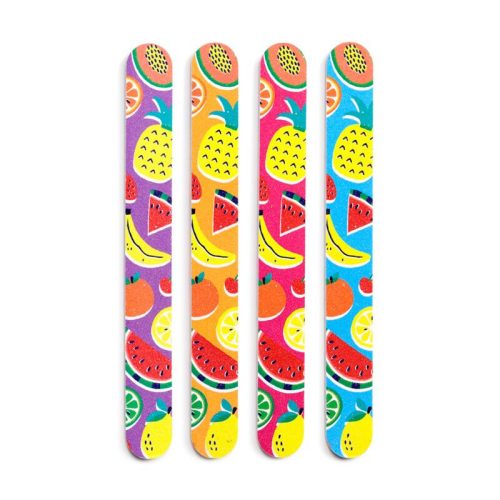 Körömreszelő Nyári Gyümölcsös Mintával - Kézi Körömápolás