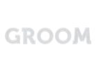 Vasalható folt GROOM, fehér, 30x6cm