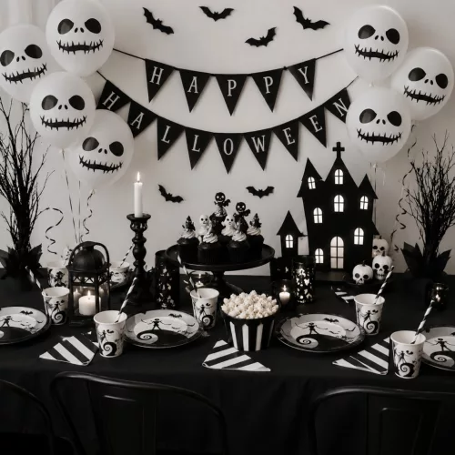 Nightmare before Christmas party szett - 6 főre