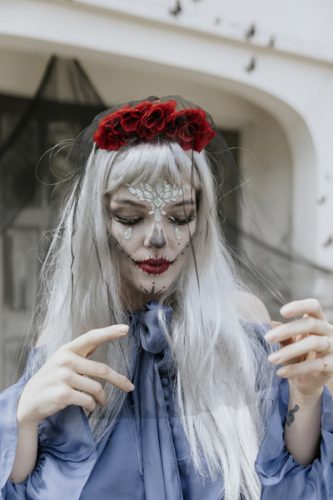 Face Decoration Crystals, Glow in the Dark, 9.5x8.5cm