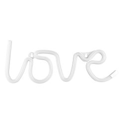 Neon LED - Love, white, 34.5x13cm