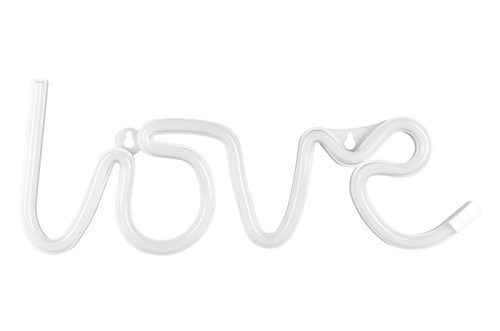 Neon LED - Love, white, 34.5x13cm