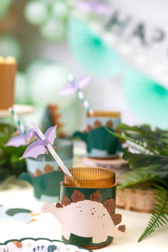 Csésze ujjú Dinosaur, mix (1 db / 6 db)