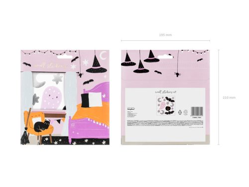 Wall stickers Halloween (1 pkt / 4 pc.)