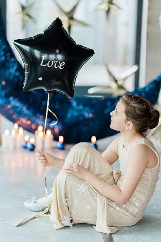 Letter Stickers, gold