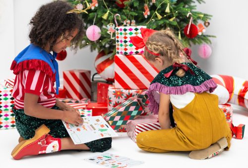 Christmas stickers Winter fores, mix