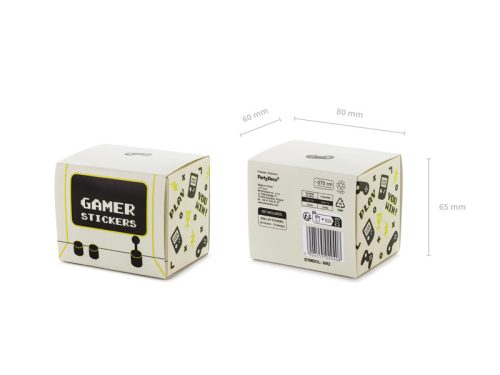 Mini stickers Gamer, mix