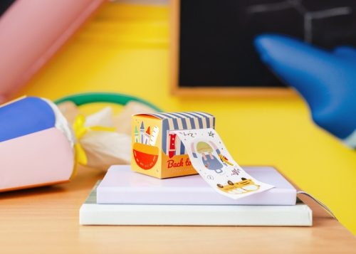 School Stickers, mix (1 pkt / 19 pc.)