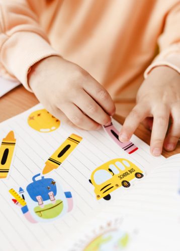 School Stickers, mix (1 pkt / 19 pc.)