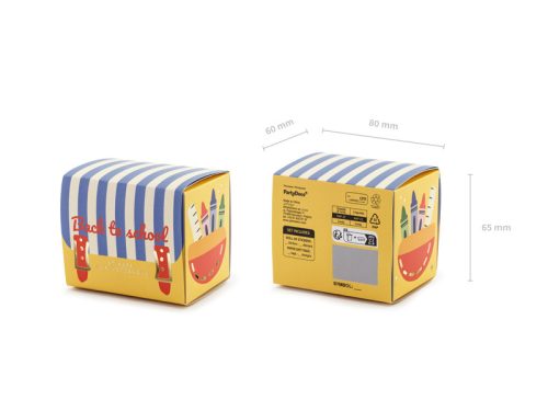 School Stickers, mix (1 pkt / 19 pc.)