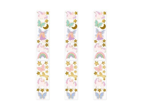 Unicorn Stickers, mix (1 pkt / 3 pc.)