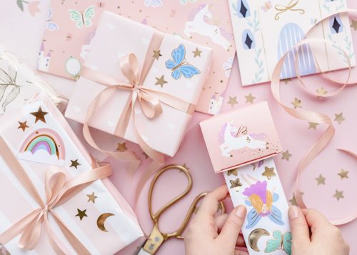 Unicorn Stickers, mix (1 pkt / 3 pc.)