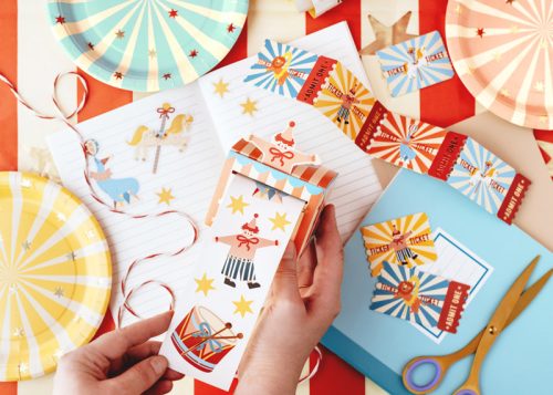 Cirkuszmatricák, mix (1 db / 7 db)